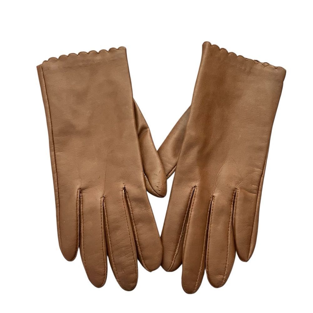 Novakid by Aris Brown Leather Driving Gloves